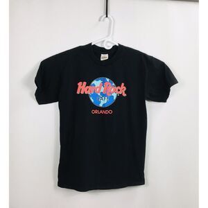 Hard Rock Cafe Orlando Florida Graphic T Shirt‎ black Size M